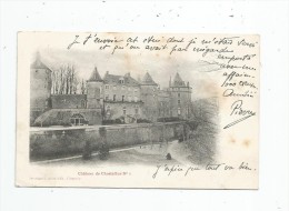 Cp , 89 , Château De CHASTELLUX , Dos Simple , Voyagée 1904 - Autres & Non Classés