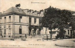 CPA - PLAINFAING (88) - Aspect De La Place De L'Hôtel De Ville En 1900 - Plainfaing