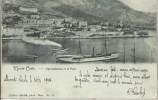 Monte Carlo  Vue Générale  Et Le Port CPA 1908 - Hafen