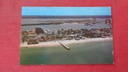 Aerial View Rockaway & Pier Florida> Clearwater ------  -----------ref 1914 - Clearwater