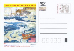 Czech Rep. / Postal Stat. (Pre2014/24) Great War (WWI) 04 USA: Henry Reuterdahl "U.S. Navy - Help Your Country! ..." - WW1 (I Guerra Mundial)