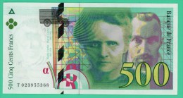 France - 500 Francs - Pierre Et Marie Curie - N° T 023955368 - 1994  -  Neuf - 500 F 1994-2000 ''Pierre En Marie Curie''