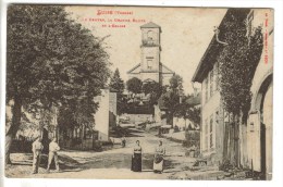 CPA LUSSE (Vosges) - Le Centre, La Grand Route Et L'Eglise - Moussey