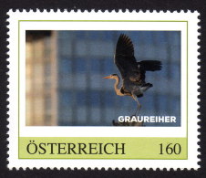 ÖSTERREICH 2015 ** Graureiher / Aredea Cinerea - PM Personalized Stamp MNH - Persoonlijke Postzegels