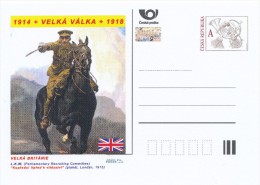 Czech Rep. / Postal Stat. (Pre2014/28) Great War (WWI) 08 United Kingdom: L.K.W. "Forward! Forward To Victory..." - WW1 (I Guerra Mundial)