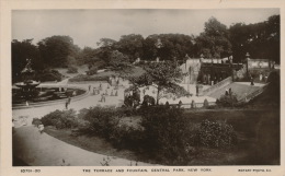 U.S.A. - NEW YORK - CENTRAL PARK - The Terrace And Fountain (1921) - Central Park