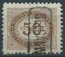 1894-95 AUSTRIA USATO SEGNATASSE 50 K - A111 - Taxe