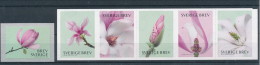 Sweden 2015 Facit # 3063-3068 - Magnolia.  Complete Set Of 6. MNH (**) - Unused Stamps