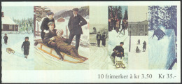 Norway 1994 Christmas. Booklet Mi MH 23 MNH - Libretti