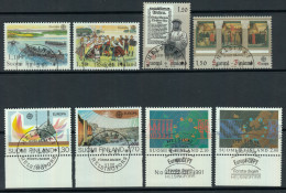 Finland EUROPA CEPT 1981-1983, 1991 CTO With FDC - Collections