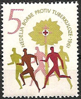 Yugoslavia 1961 Obligatory Tax. Anti – Tuberculosis Surcharge MNH - Unused Stamps