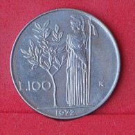 ITALY  100  LIRE  1972   KM# 96,1  -    (Nº12383) - 100 Lire