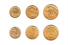 ® URUGUAY 1968-1969: LOTE De 6 Monedas - Bronce - Uruguay