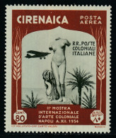 Italian Cirenaica 1934 2nd International Colony Exhibition In Naples. Mi 124 MNH - Cirenaica