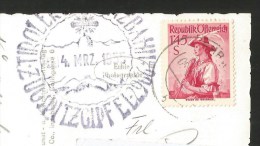 GRAINAU Zugspitze Münchnerhaus Ostgipfel Stempel ! 1955 - Zugspitze