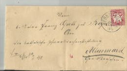 =BAYEREN  CV 1897 FREY,,B  G, NACH ALTENMARK - Briefe U. Dokumente