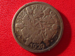 Royaume-Uni - UK - 6 Six Pence 1929 3243 - H. 6 Pence