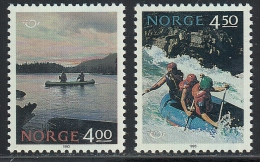 Norway 1993 NORDEN: Tourist Attractions. Mi 1123-1124 MNH - Neufs