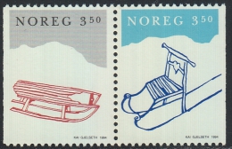 Norway 1994 Christmas. Pair Mi 1170-1171 MNH - Neufs