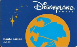 + PASSEPORT DISNEYLAND PARIS HERCULE HAUTE SAISON ADULTE 98032H ETAT COURANT - Disney Passports