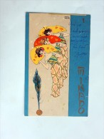 Carte Postale Ancienne : Raphael KIRCHNER : Japon, MIKADO I, 1902 - Kirchner, Raphael