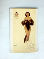 Carte Postale Ancienne : Raphael KIRCHNER : La Luxure - Kirchner, Raphael