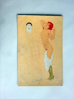 Carte Postale Ancienne : Raphael KIRCHNER : La Paresse - Kirchner, Raphael