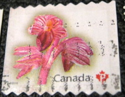 Canada 2010 Flower Orchid P - Used - Oblitérés
