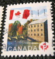 Canada 2010 Flag Over Historic Mills Watson's Mill P - Used - Used Stamps