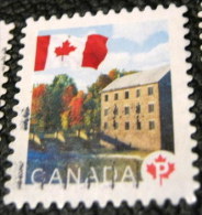 Canada 2010 Flag Over Historic Mills Watson's Mill P - Used - Used Stamps