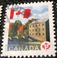 Canada 2010 Flag Over Historic Mills Watson's Mill P - Used - Oblitérés