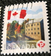 Canada 2010 Flag Over Historic Mills Watson's Mill P - Used - Used Stamps