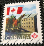 Canada 2010 Flag Over Historic Mills Watson's Mill P - Used - Used Stamps