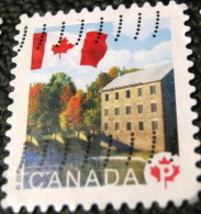 Canada 2010 Flag Over Historic Mills Watson's Mill P - Used - Used Stamps
