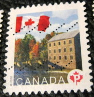 Canada 2010 Flag Over Historic Mills Watson's Mill P - Used - Used Stamps