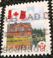 Canada 2010 Flag Over Historic Mills Riordon Grist Mill P - Used - Oblitérés