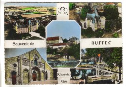 CPSM RUFFEC (Charente) - Souvenir De......5 Vues - Ruffec