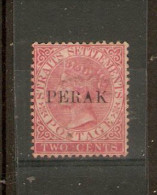 MALAYA PERAK 1886 2c Pale Rose SG 19 MOUNTED MINT Cat £150 - Perak