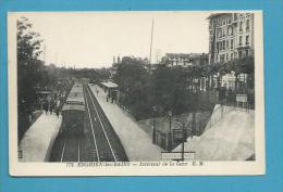 CPA 772 Train En Gare D'ENGHIEN LES BAINS 95 - Enghien Les Bains