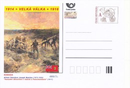 Czech Rep. / Postal Stat. (Pre2014/97) Great War (WWI) Warring States (Complete 13 Pieces) - WW1 (I Guerra Mundial)