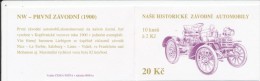 Czech Rep. / Stamps Booklet (1994) 0053-0054 ZS 1 (2 Pcs.) Czech Historic Racing Cars (I0151) - Neufs