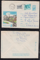 Rumänien Romania 1970 Uprated Stationery Envelope Restaurant BAIA MARE To FRANKFURT Germany - Lettres & Documents