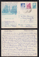 Rumänien Romania 1984 Uprated Stationery Card Picture BAILE FELIX To VIENNA Austria - Cartas & Documentos