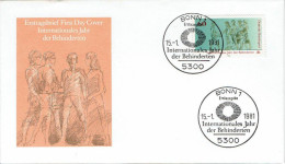 Germany - Mi-Nr 1083 FDC (T195)- - 1981-1990