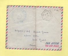 Cap Matifou Marine - Alger - 10-3-1958 - Marine Nationale - FM - Scheepspost