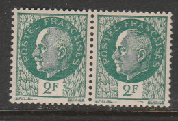 FRANCE N° 518 2F VERT TYPE BERSIER DUVET SUR LE CRANE NEUF SANS CHARNIERE - Unused Stamps