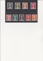 MONACO - SERIE 478 A 486 NEUF XX- ANNEE 1957 - Unused Stamps