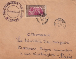 Lettre Tulear 65cts Pour La France - Storia Postale