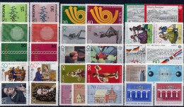 15 Topic Sets CEPT BRD 620/1-1210/1 ** 29€ Bundesrepublik Deutschland Gemeinsame Haus EUROPA 1970-1984 Motiv Lot Germany - Autres & Non Classés