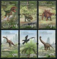 HONG KONG 2014 - Faune Préhistoire De Hong Kong, Dinosaures - 6 Val Neufs // Mnh - Ongebruikt